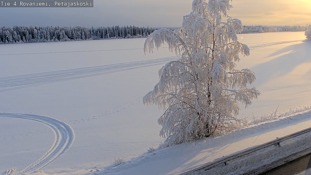 Kelikamerat Kuva Tie 4 Rovaniemi, Petäjäskoski, Rovaniemi, Lappi