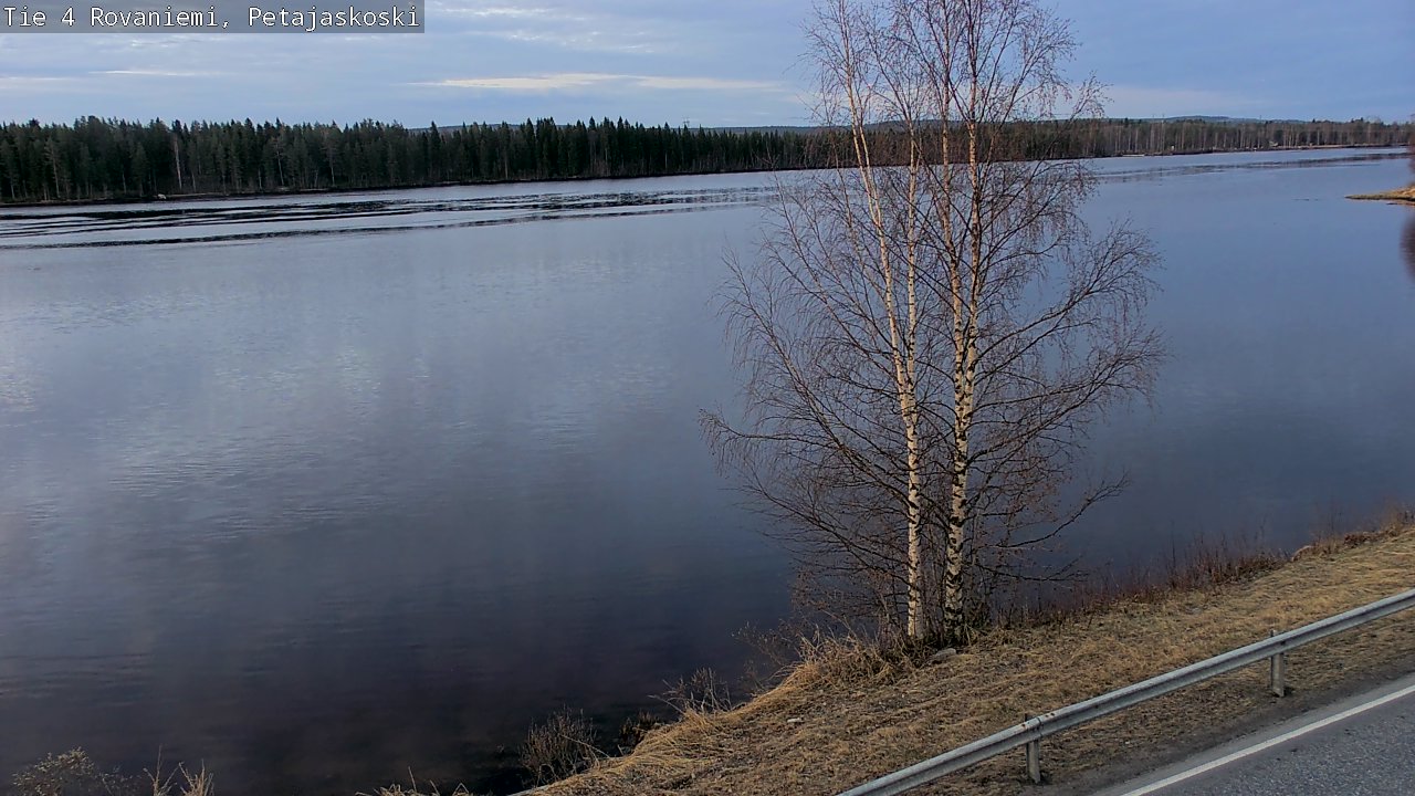 Weather Camera Image Väg 4 Rovaniemi, Petäjäskoski, Rovaniemi, Lappi