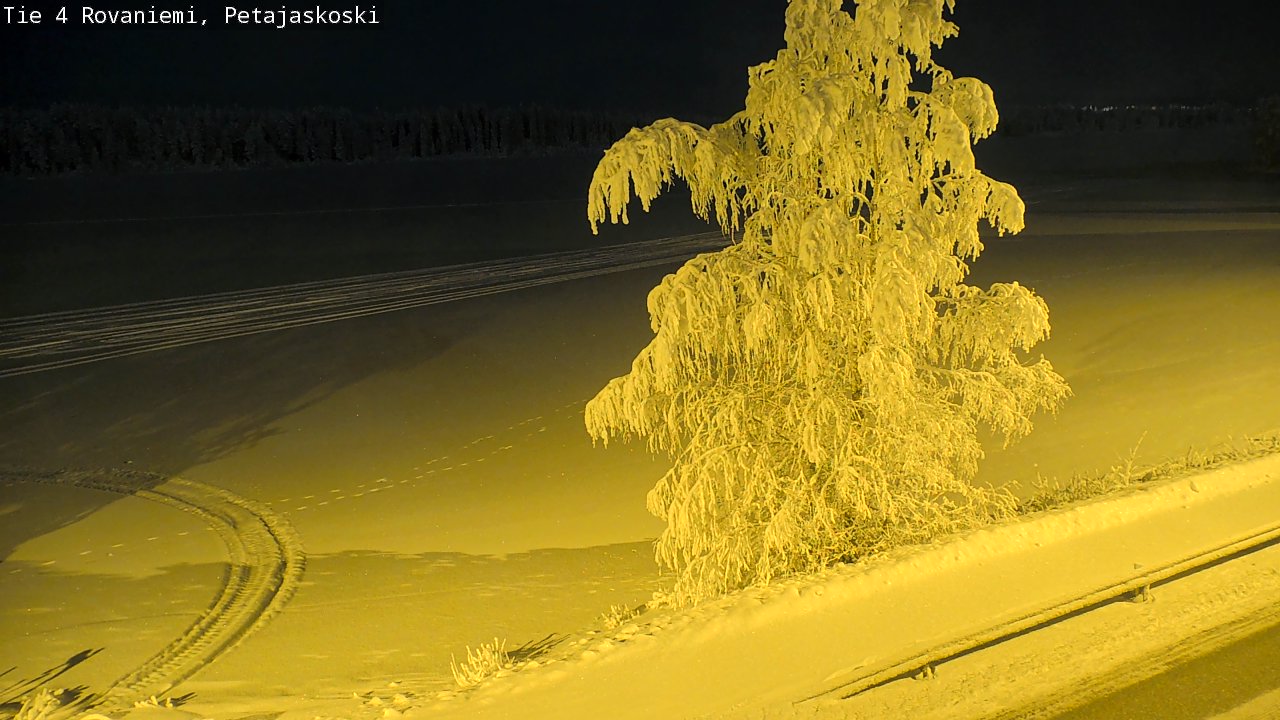 Kelikamerat Kuva Tie 4 Rovaniemi, Petäjäskoski, Rovaniemi, Lappi