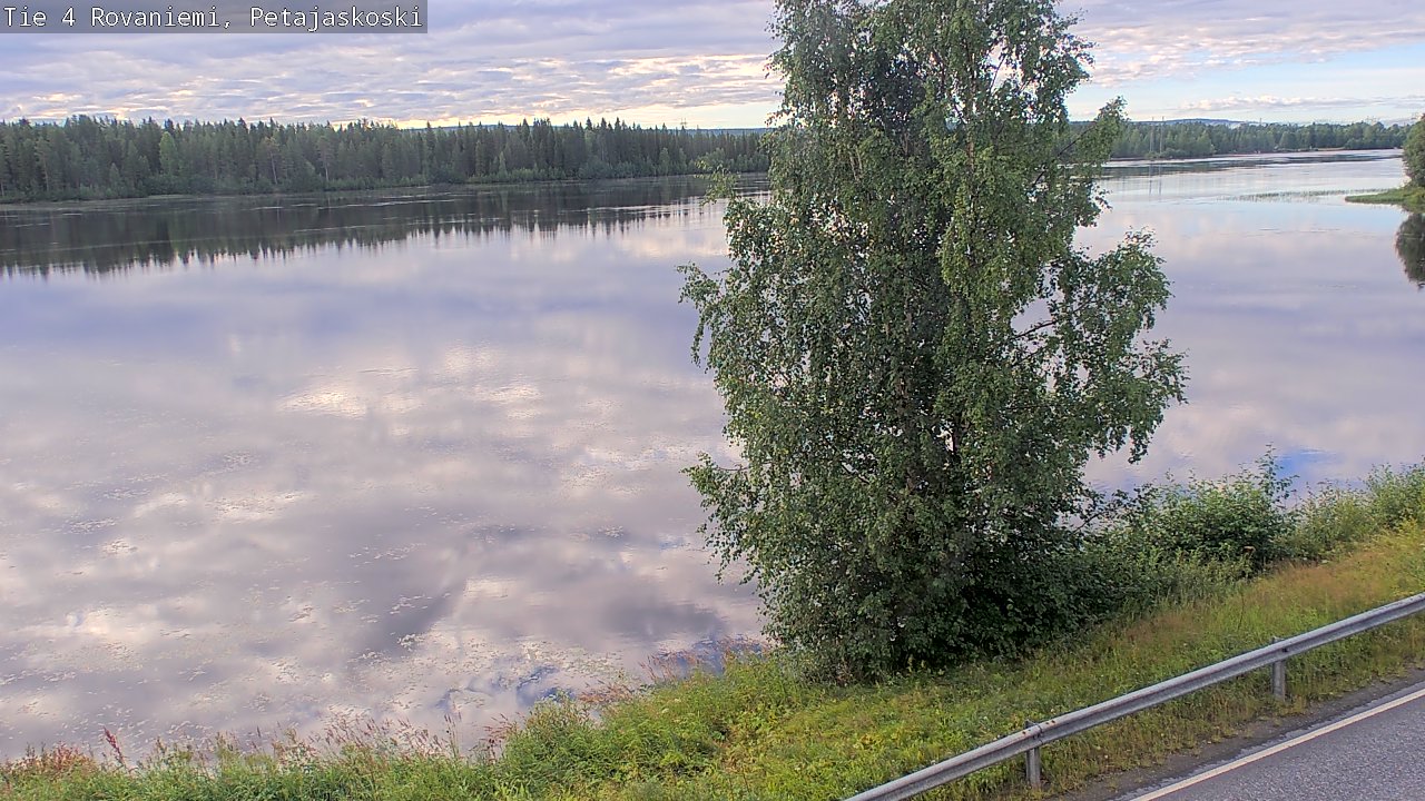 Weather Camera Image Road 4 Rovaniemi, Petäjäskoski, Rovaniemi, Lappi