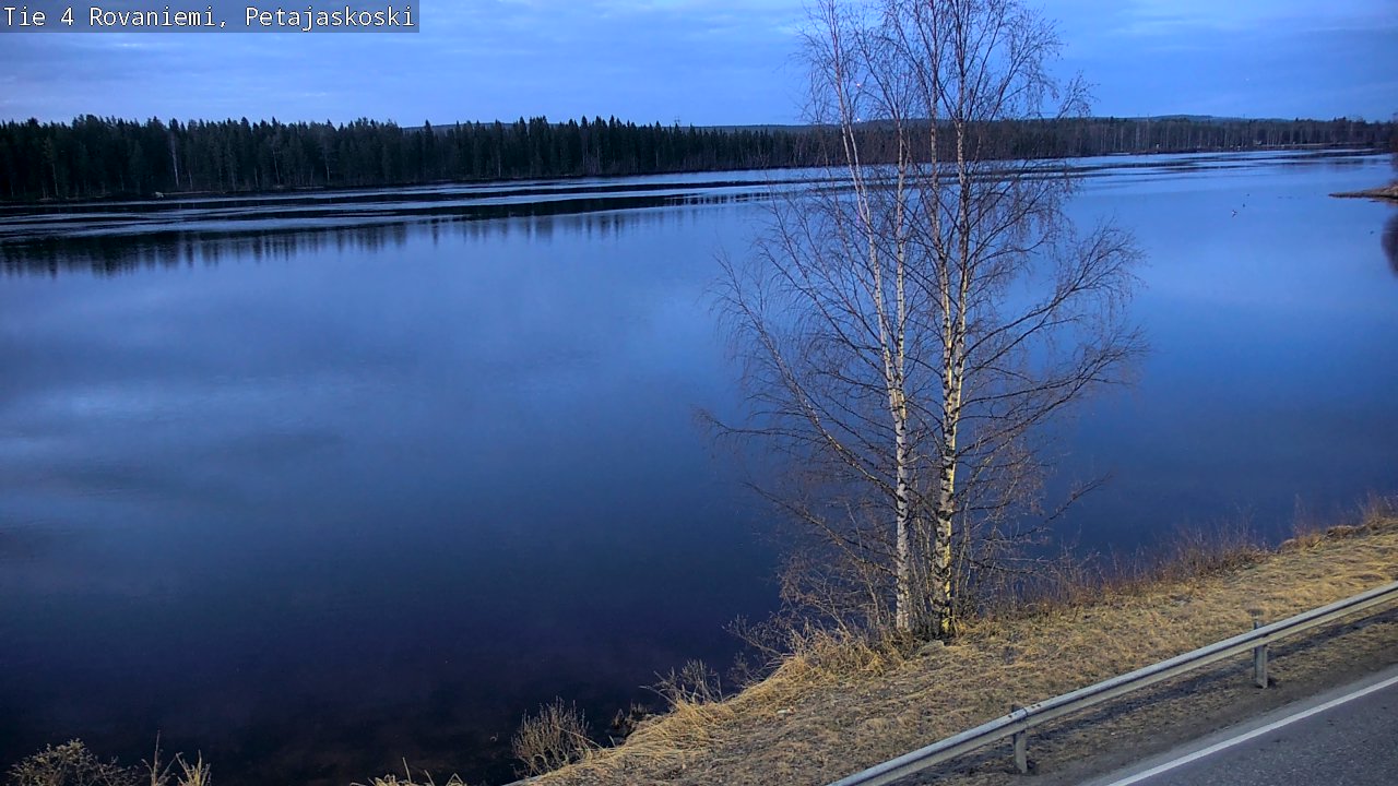 Weather Camera Image Road 4 Rovaniemi, Petäjäskoski, Rovaniemi, Lappi
