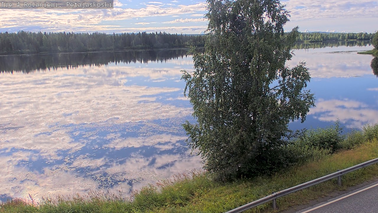 Weather Camera Image Road 4 Rovaniemi, Petäjäskoski, Rovaniemi, Lappi