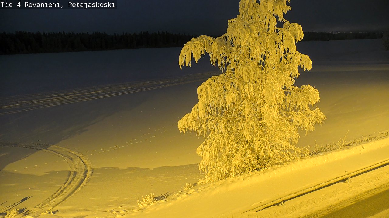 Kelikamerat Kuva Tie 4 Rovaniemi, Petäjäskoski, Rovaniemi, Lappi