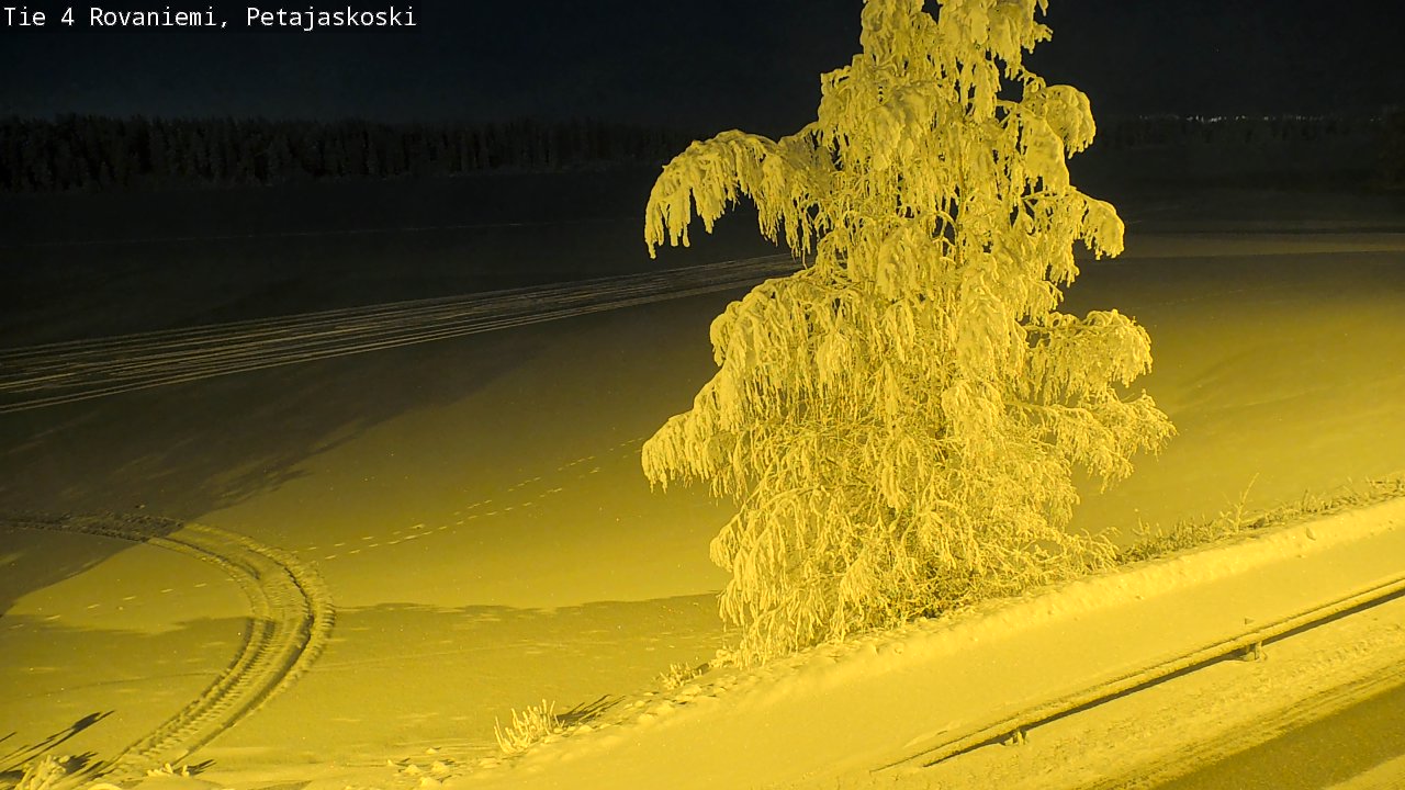 Kelikamerat Kuva Tie 4 Rovaniemi, Petäjäskoski, Rovaniemi, Lappi