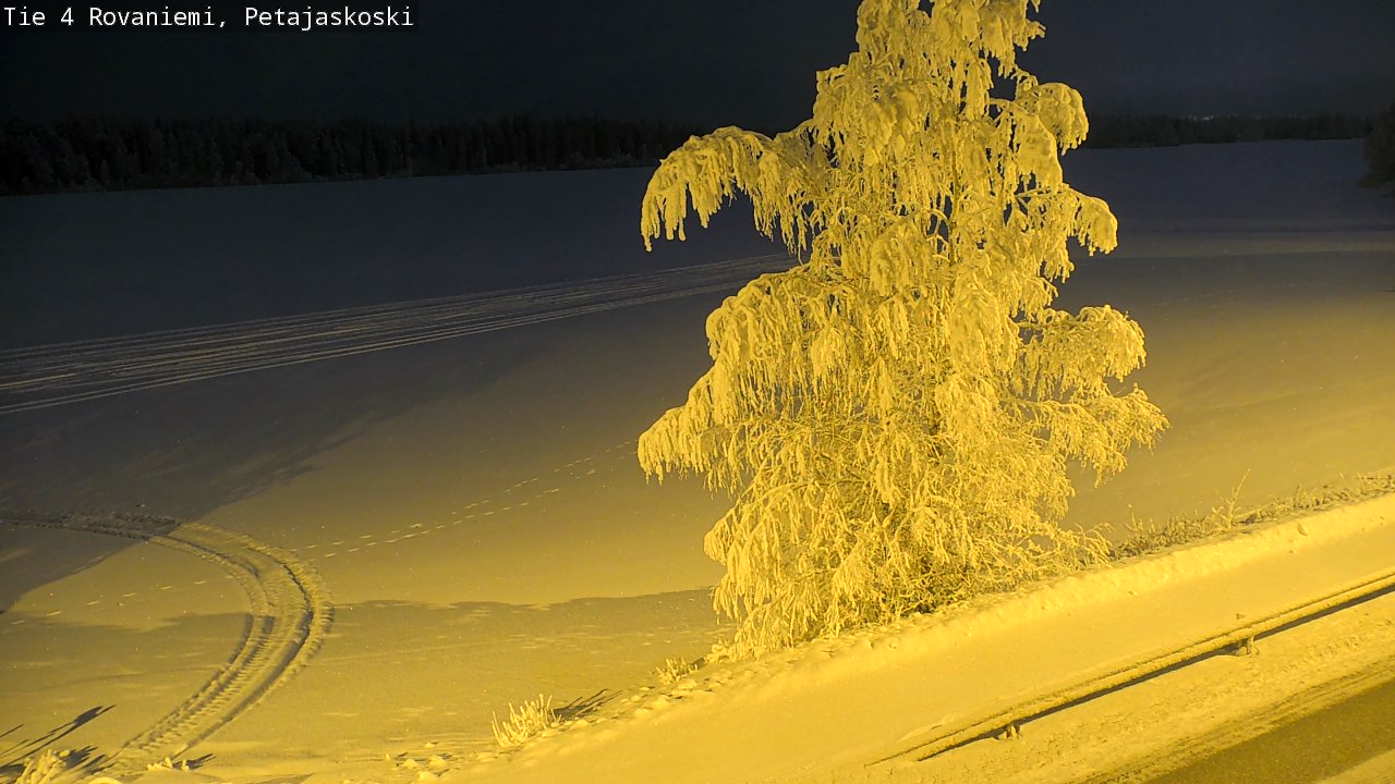 Kelikamerat Kuva Tie 4 Rovaniemi, Petäjäskoski, Rovaniemi, Lappi