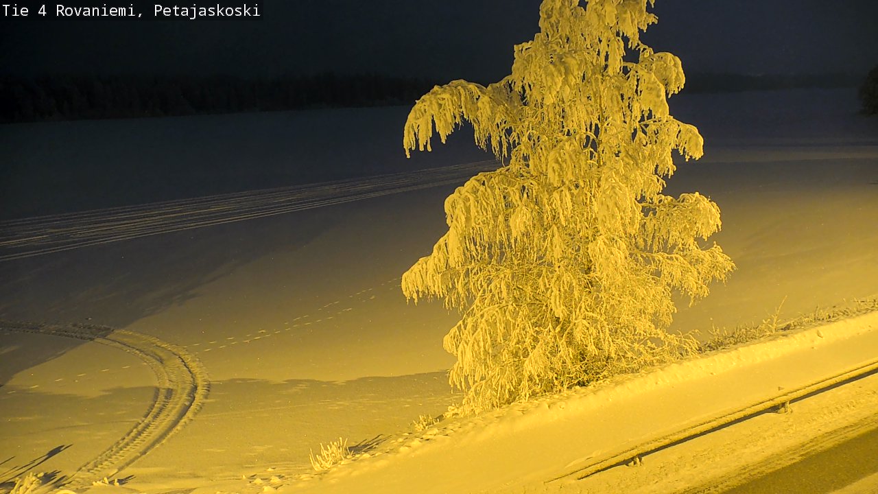 Kelikamerat Kuva Tie 4 Rovaniemi, Petäjäskoski, Rovaniemi, Lappi