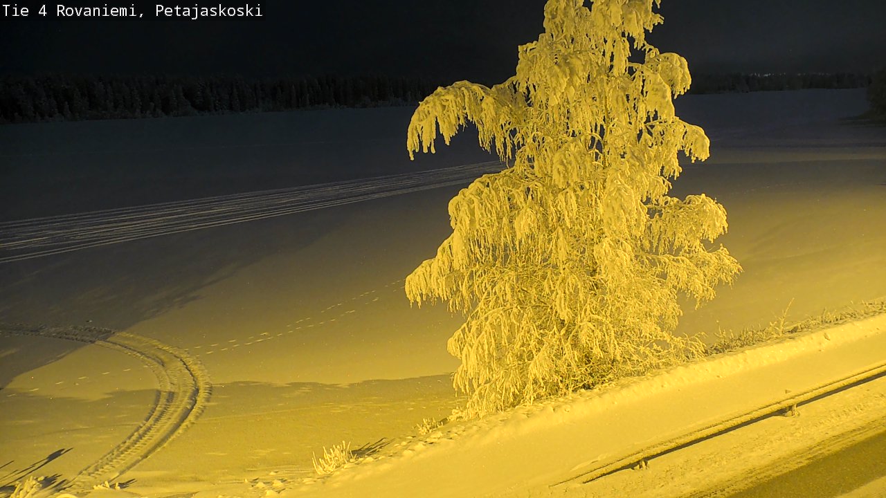 Kelikamerat Kuva Tie 4 Rovaniemi, Petäjäskoski, Rovaniemi, Lappi