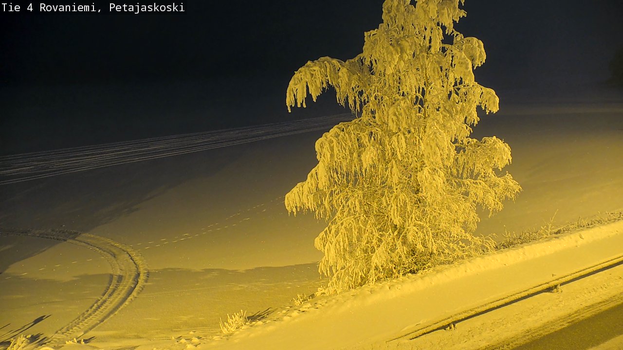 Kelikamerat Kuva Tie 4 Rovaniemi, Petäjäskoski, Rovaniemi, Lappi