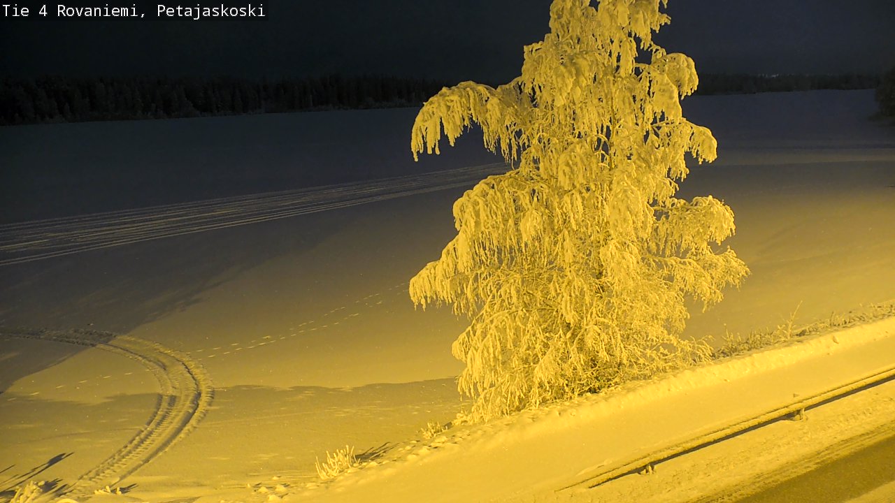 Kelikamerat Kuva Tie 4 Rovaniemi, Petäjäskoski, Rovaniemi, Lappi