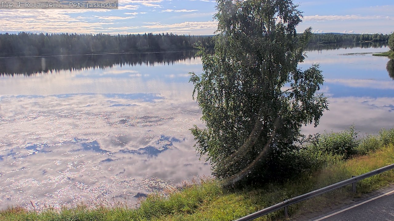 Weather Camera Image Road 4 Rovaniemi, Petäjäskoski, Rovaniemi, Lappi