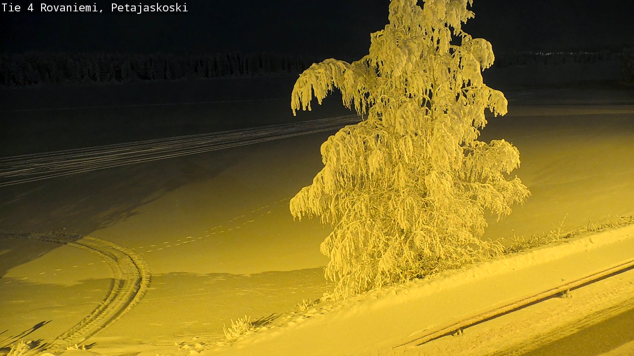 Kelikamerat Kuva Tie 4 Rovaniemi, Petäjäskoski, Rovaniemi, Lappi