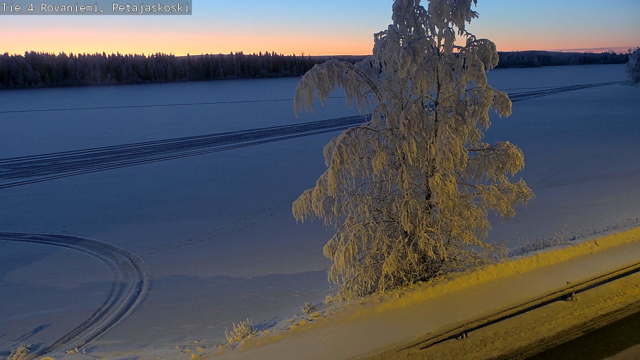 Kelikamerat Kuva Tie 4 Rovaniemi, Petäjäskoski, Rovaniemi, Lappi