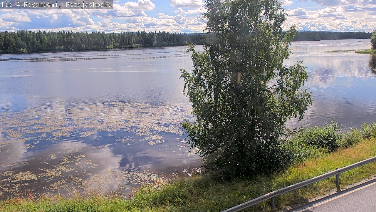 Weather Camera Image Road 4 Rovaniemi, Petäjäskoski, Rovaniemi, Lappi
