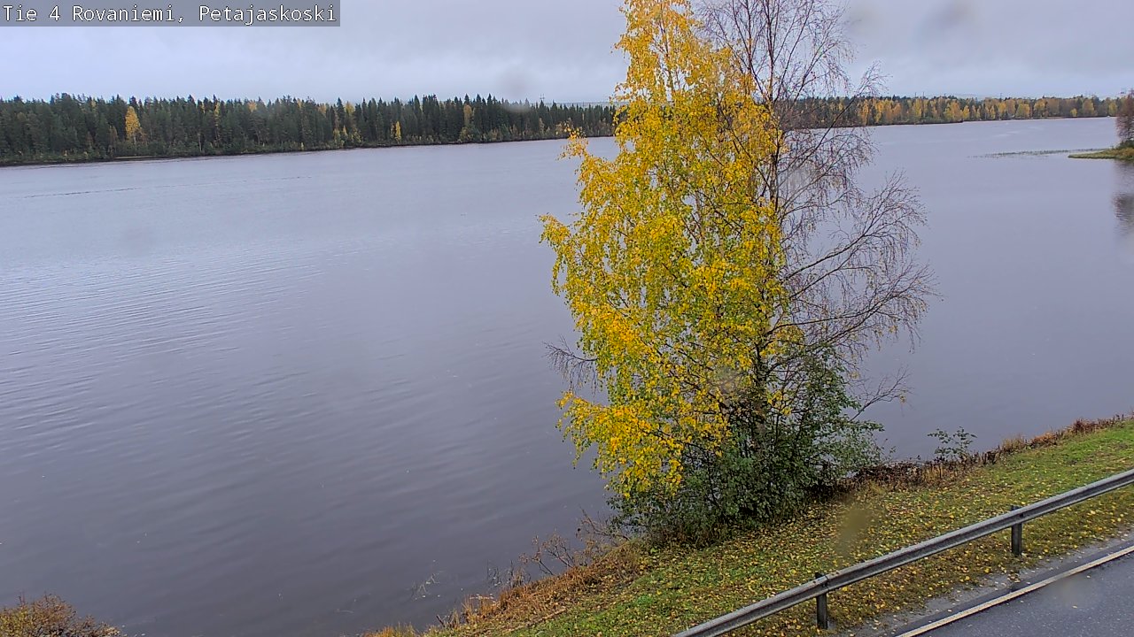 Weather Camera Image Väg 4 Rovaniemi, Petäjäskoski, Rovaniemi, Lappi