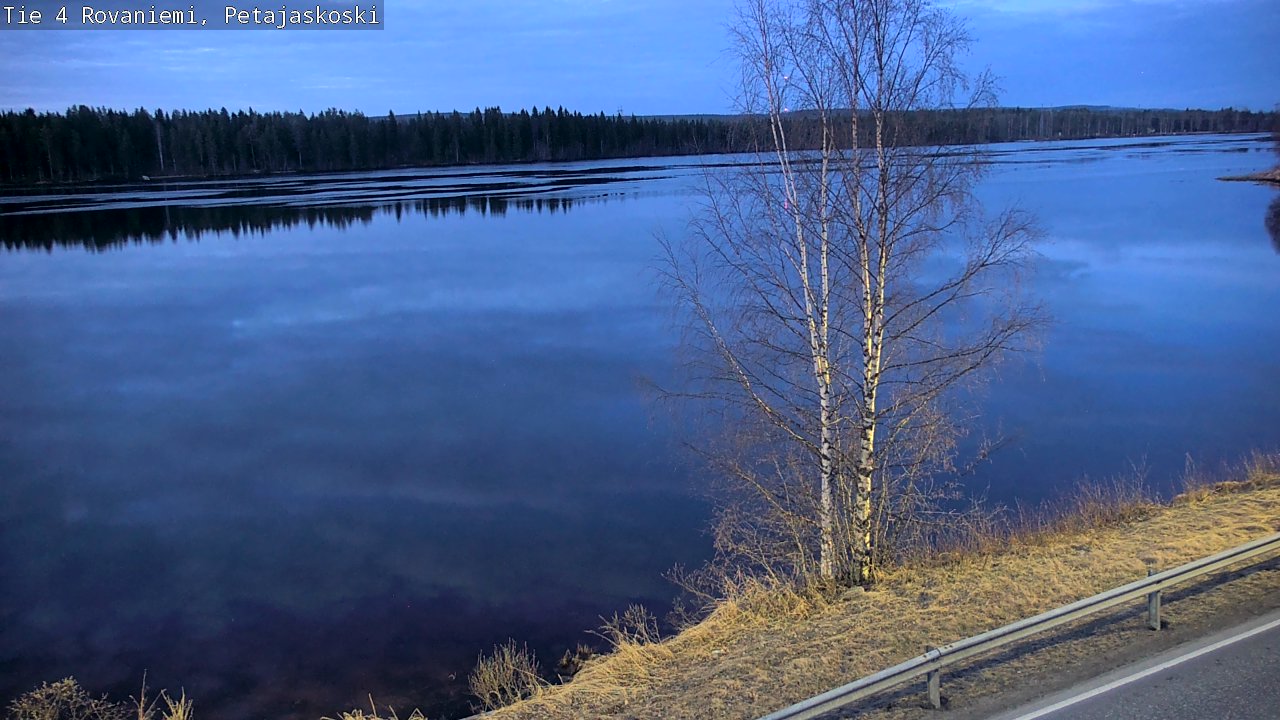 Weather Camera Image Road 4 Rovaniemi, Petäjäskoski, Rovaniemi, Lappi