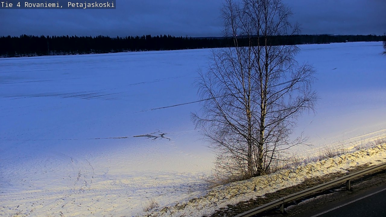 Kelikamerat Kuva Tie 4 Rovaniemi, Petäjäskoski, Rovaniemi, Lappi