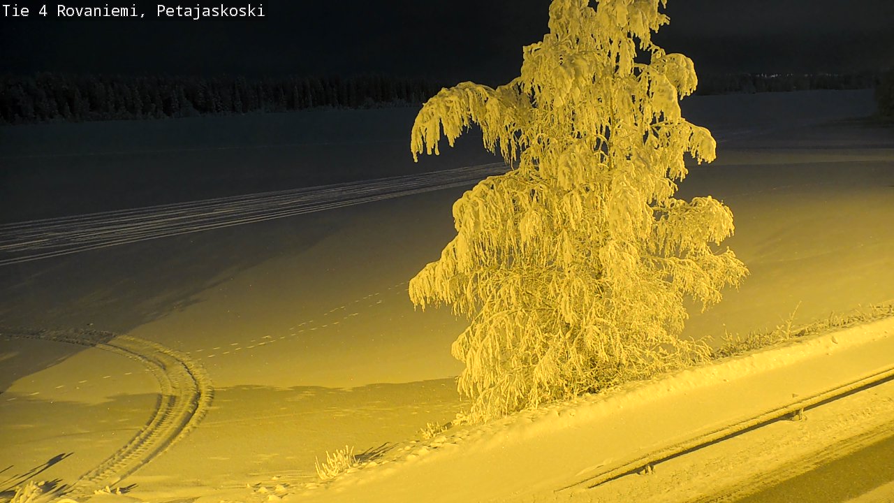 Kelikamerat Kuva Tie 4 Rovaniemi, Petäjäskoski, Rovaniemi, Lappi