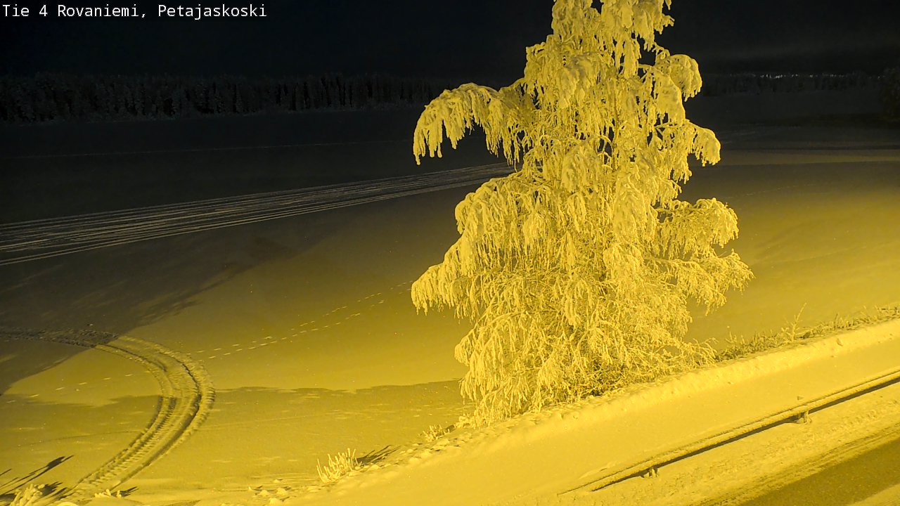 Kelikamerat Kuva Tie 4 Rovaniemi, Petäjäskoski, Rovaniemi, Lappi