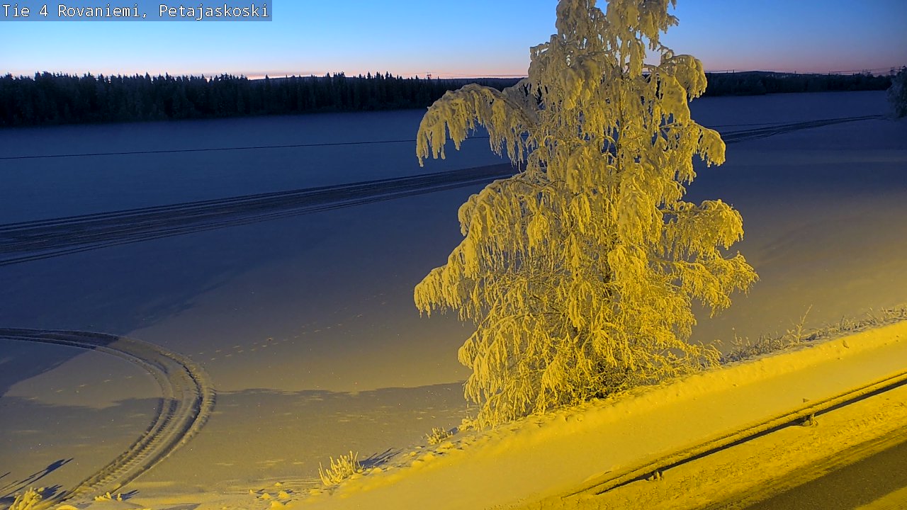 Kelikamerat Kuva Tie 4 Rovaniemi, Petäjäskoski, Rovaniemi, Lappi