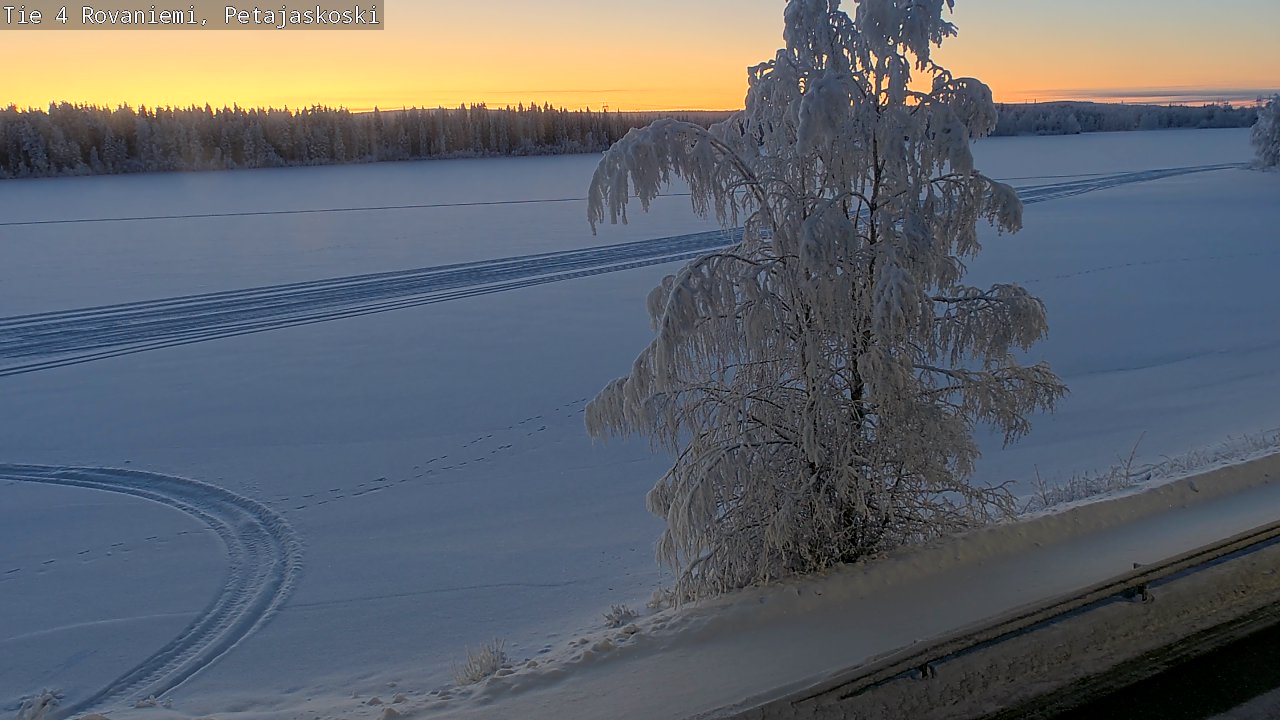 Kelikamerat Kuva Tie 4 Rovaniemi, Petäjäskoski, Rovaniemi, Lappi
