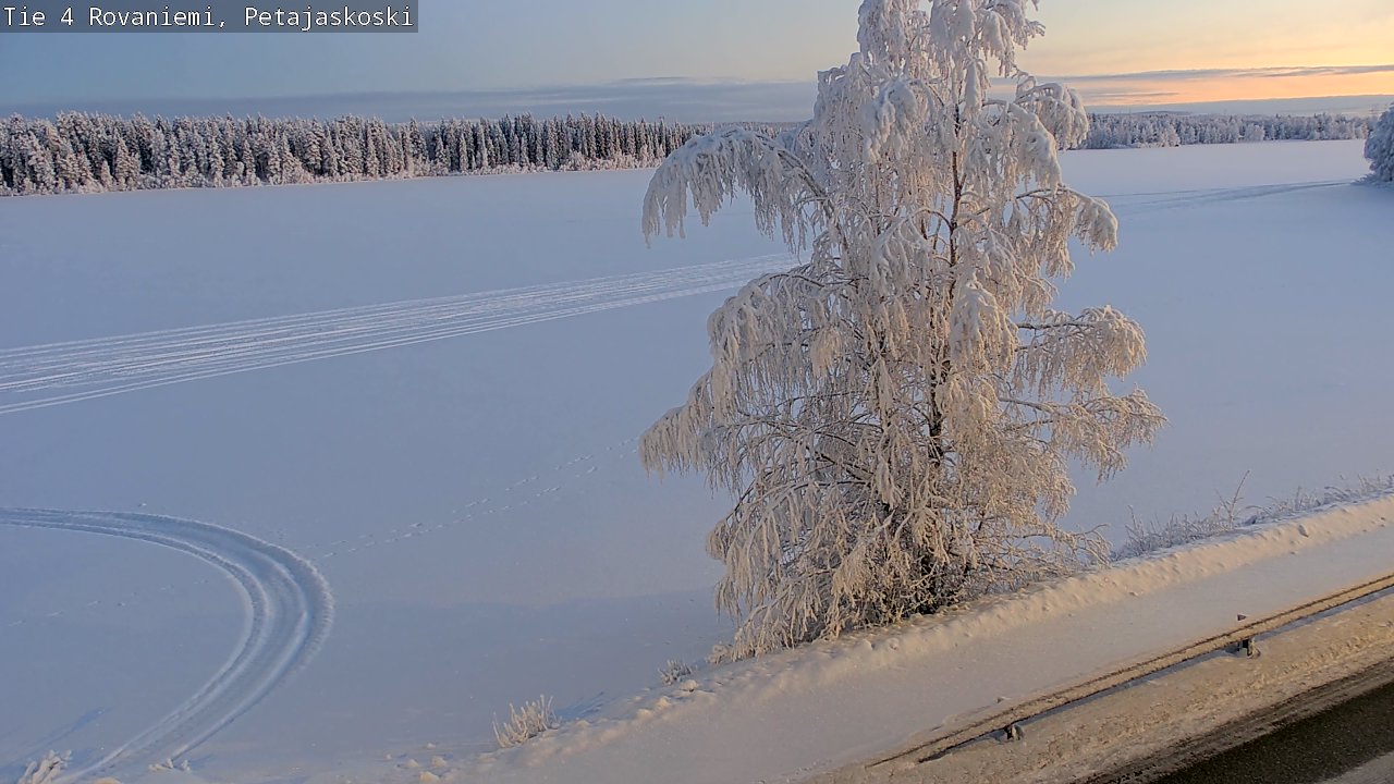 Kelikamerat Kuva Tie 4 Rovaniemi, Petäjäskoski, Rovaniemi, Lappi