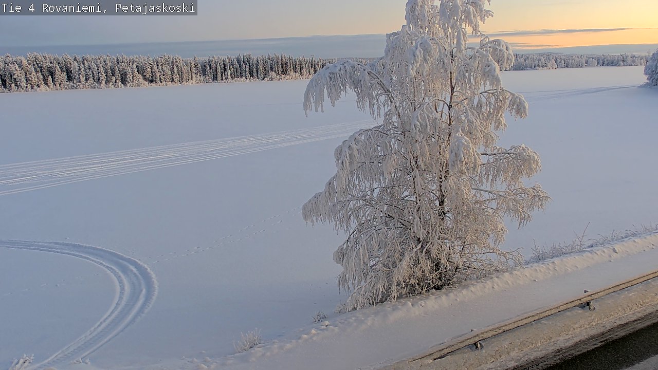 Kelikamerat Kuva Tie 4 Rovaniemi, Petäjäskoski, Rovaniemi, Lappi