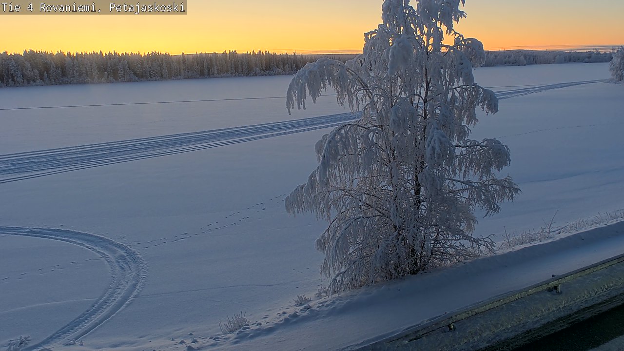 Kelikamerat Kuva Tie 4 Rovaniemi, Petäjäskoski, Rovaniemi, Lappi