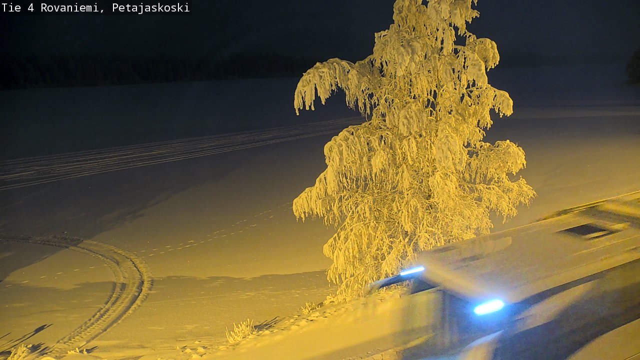 Kelikamerat Kuva Tie 4 Rovaniemi, Petäjäskoski, Rovaniemi, Lappi
