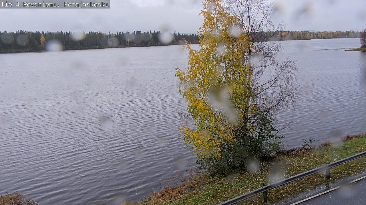 Weather Camera Image Road 4 Rovaniemi, Petäjäskoski, Rovaniemi, Lappi