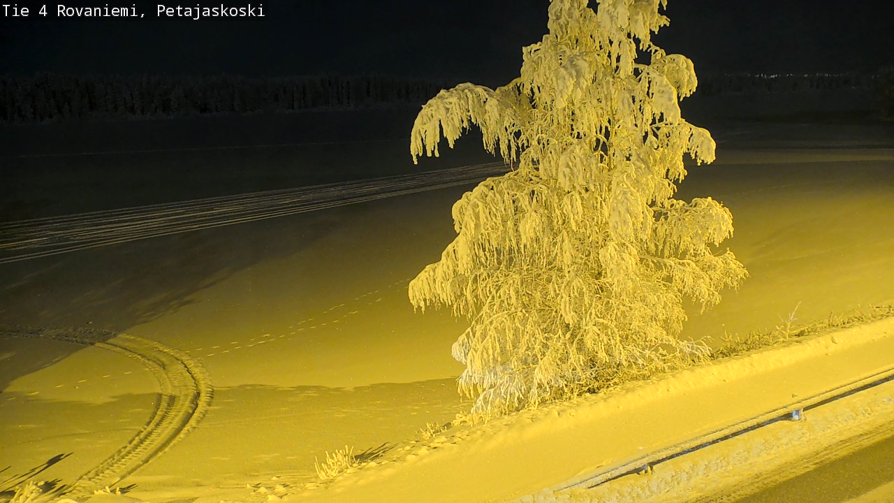 Kelikamerat Kuva Tie 4 Rovaniemi, Petäjäskoski, Rovaniemi, Lappi