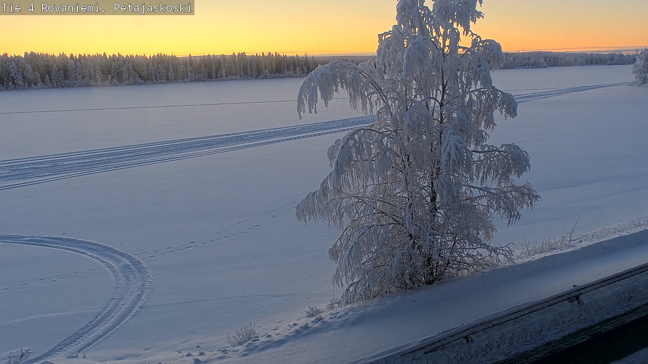 Kelikamerat Kuva Tie 4 Rovaniemi, Petäjäskoski, Rovaniemi, Lappi