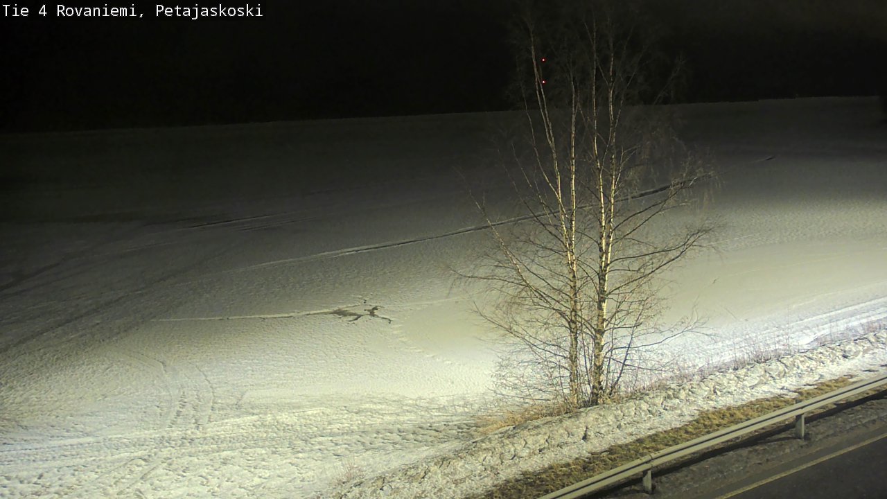 Kelikamerat Kuva Tie 4 Rovaniemi, Petäjäskoski, Rovaniemi, Lappi