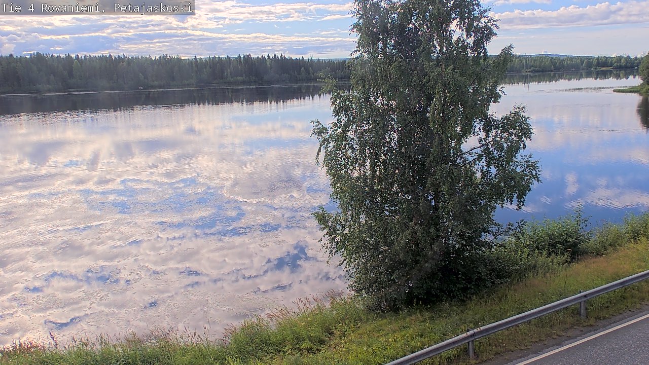 Weather Camera Image Road 4 Rovaniemi, Petäjäskoski, Rovaniemi, Lappi