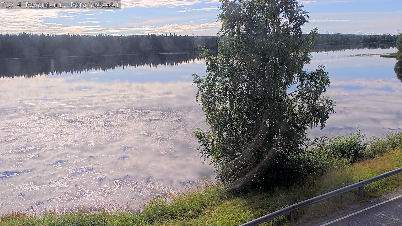 Weather Camera Image Road 4 Rovaniemi, Petäjäskoski, Rovaniemi, Lappi