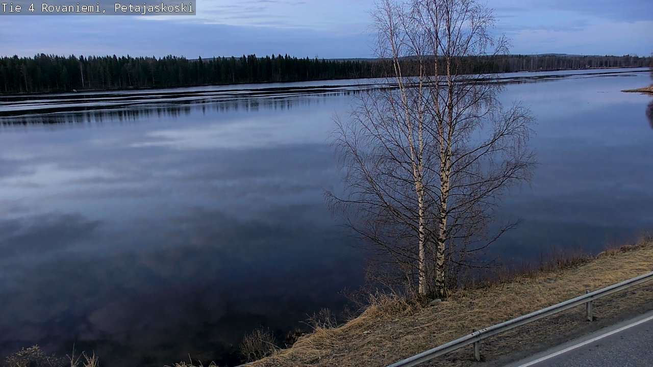 Weather Camera Image Road 4 Rovaniemi, Petäjäskoski, Rovaniemi, Lappi