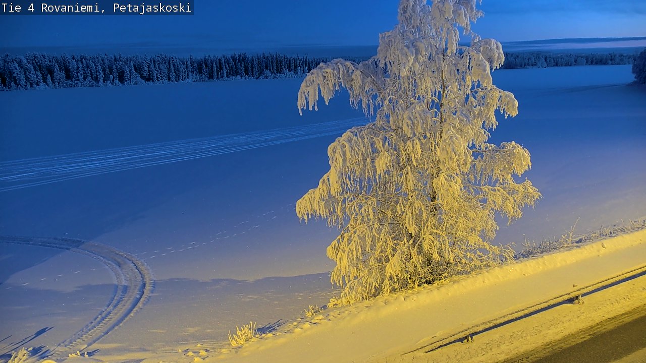 Kelikamerat Kuva Tie 4 Rovaniemi, Petäjäskoski, Rovaniemi, Lappi