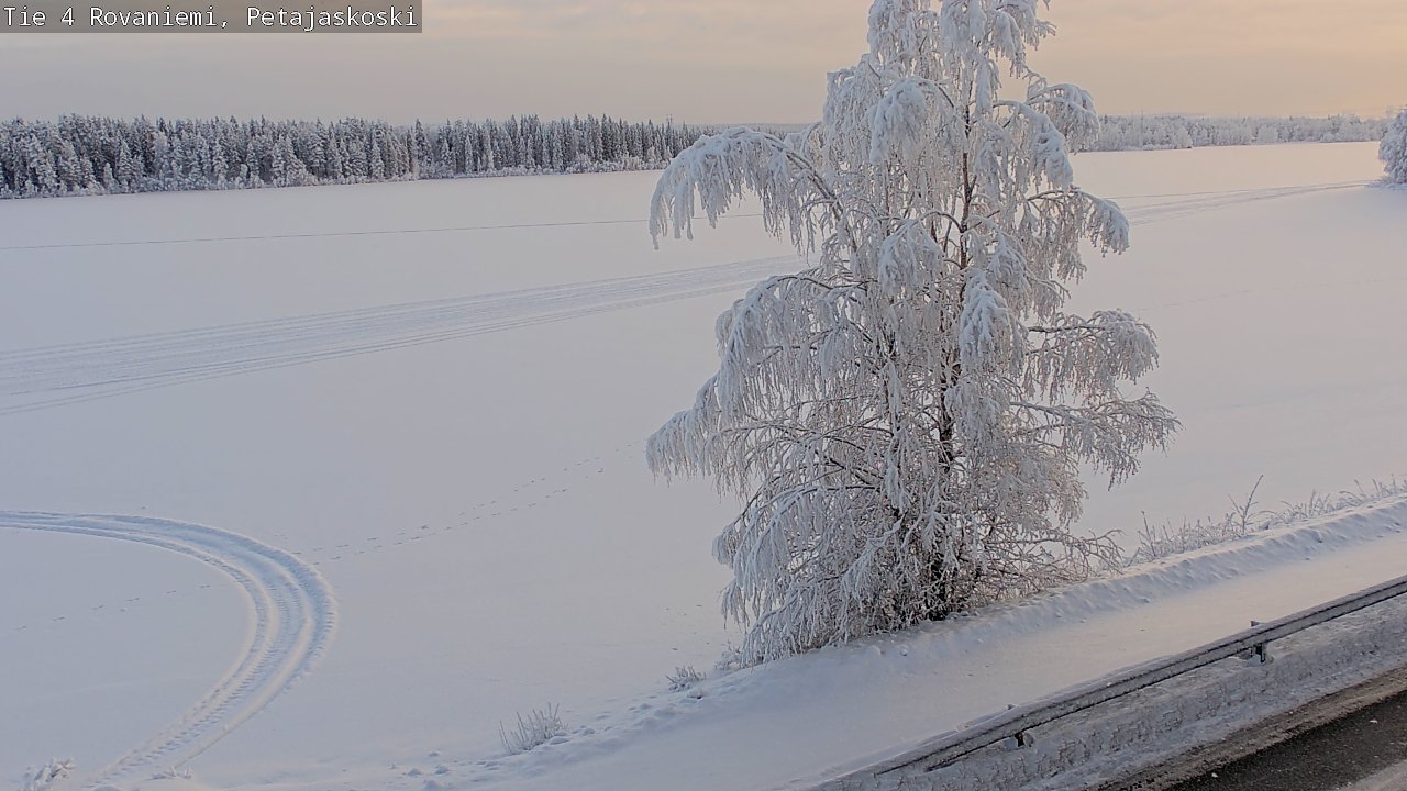 Kelikamerat Kuva Tie 4 Rovaniemi, Petäjäskoski, Rovaniemi, Lappi