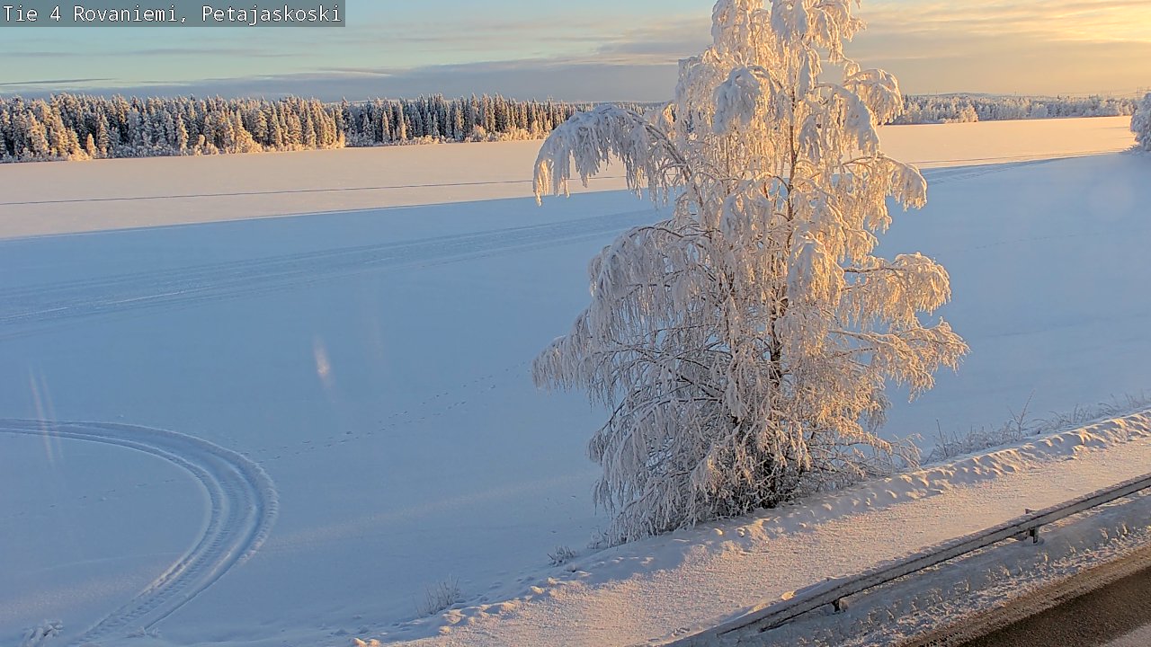 Kelikamerat Kuva Tie 4 Rovaniemi, Petäjäskoski, Rovaniemi, Lappi