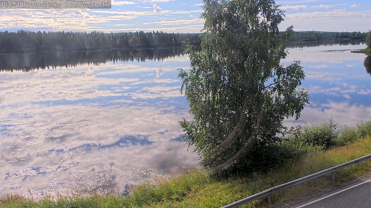 Weather Camera Image Road 4 Rovaniemi, Petäjäskoski, Rovaniemi, Lappi