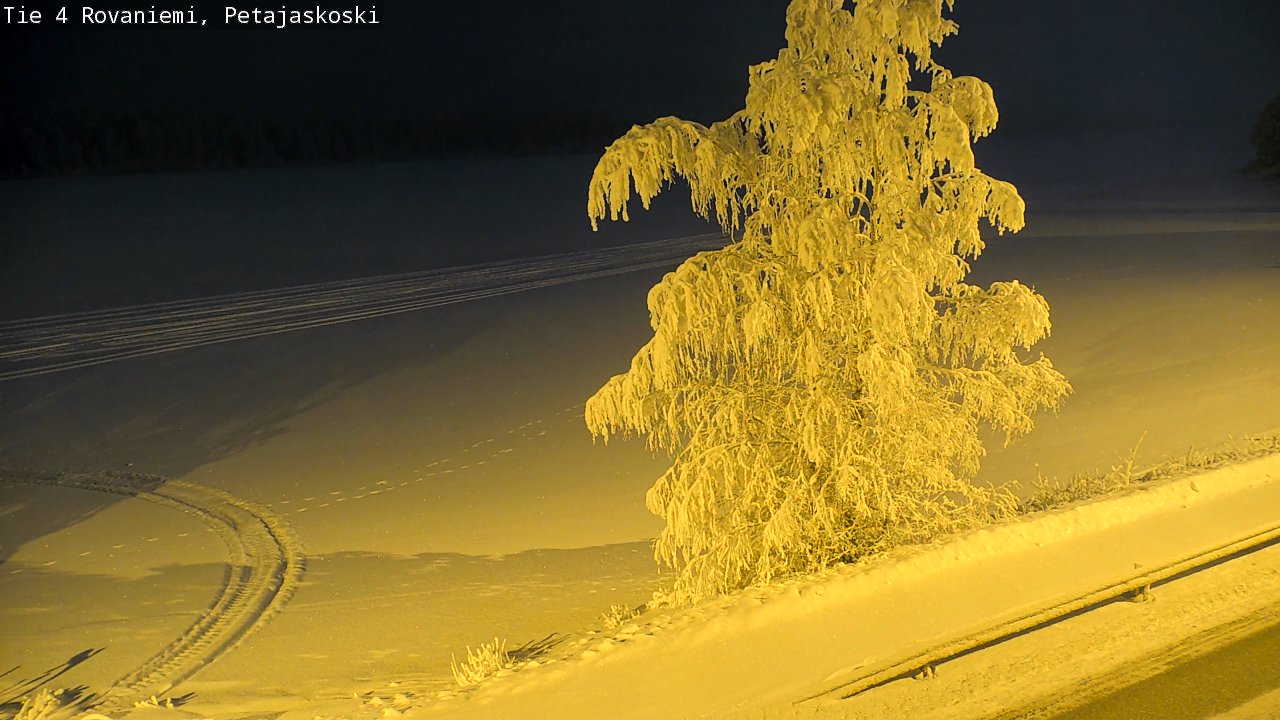 Kelikamerat Kuva Tie 4 Rovaniemi, Petäjäskoski, Rovaniemi, Lappi
