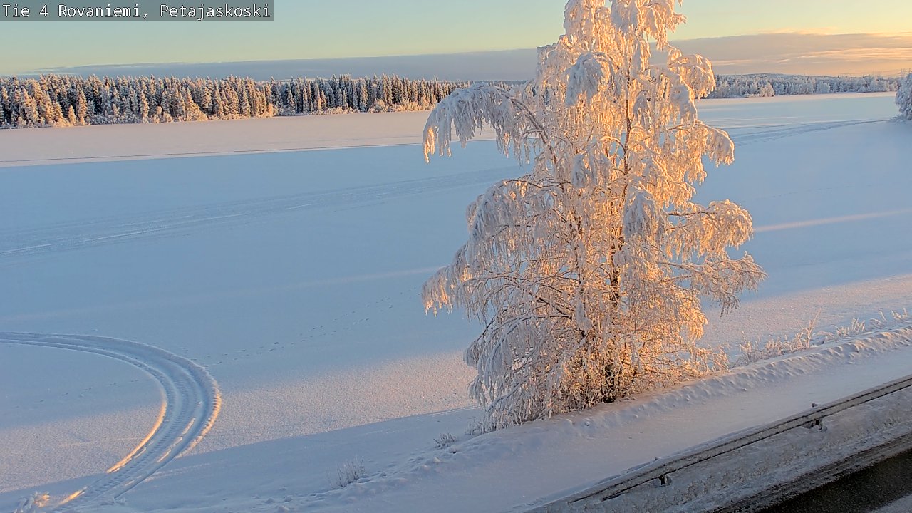 Kelikamerat Kuva Tie 4 Rovaniemi, Petäjäskoski, Rovaniemi, Lappi