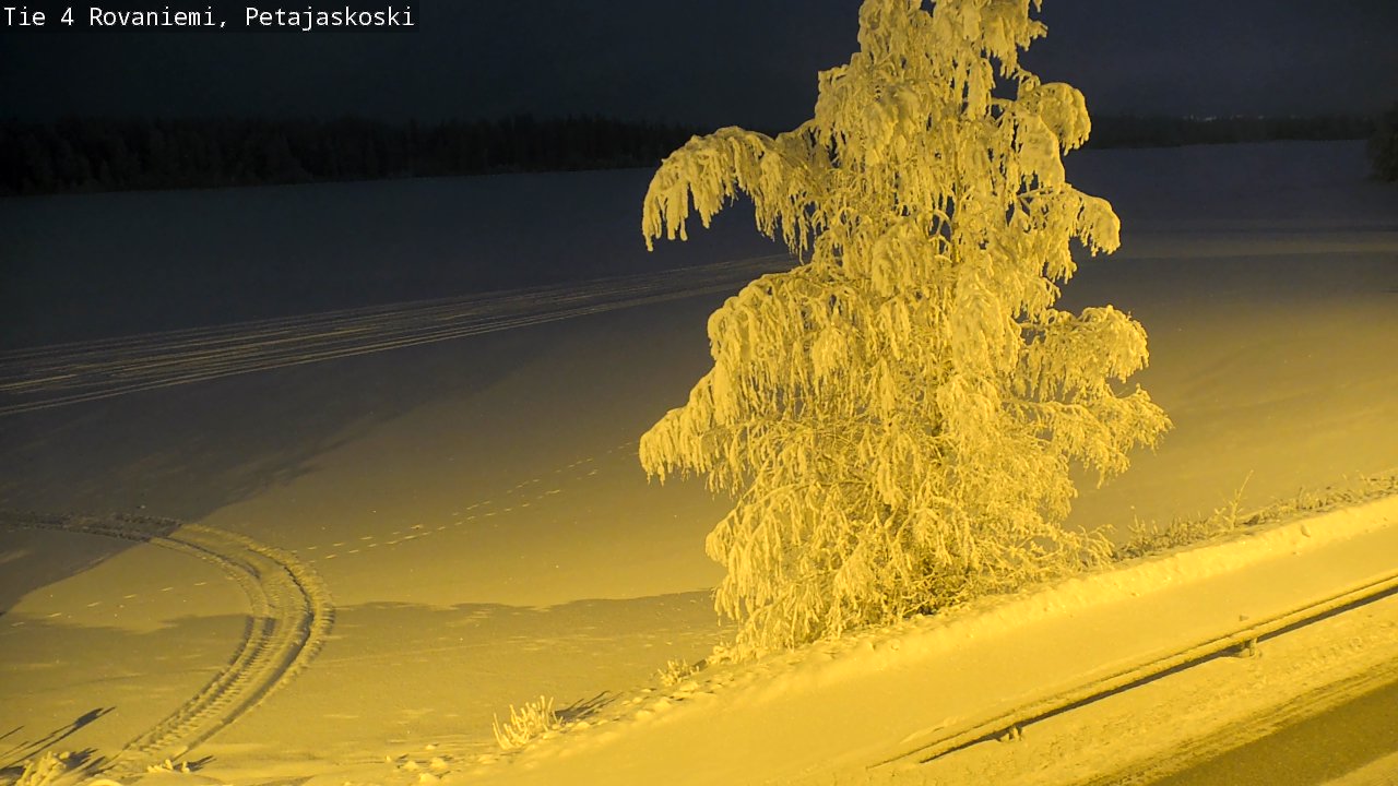 Kelikamerat Kuva Tie 4 Rovaniemi, Petäjäskoski, Rovaniemi, Lappi