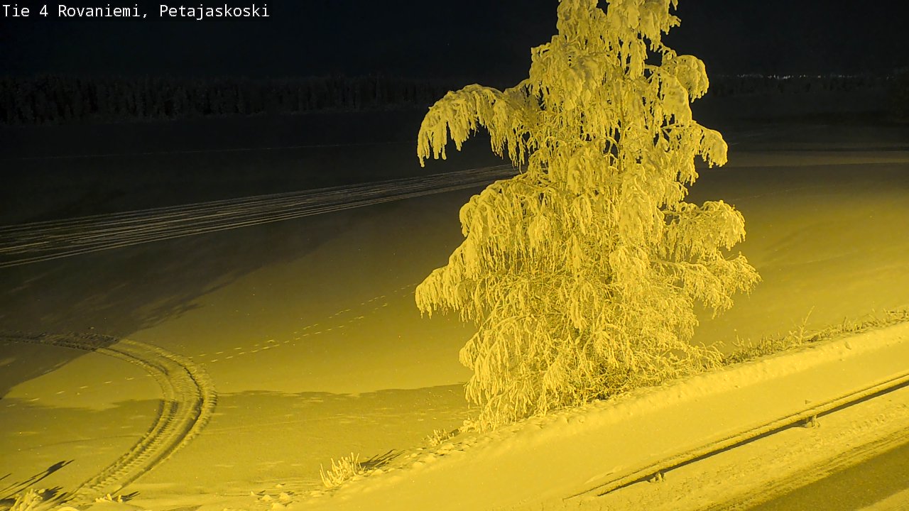 Kelikamerat Kuva Tie 4 Rovaniemi, Petäjäskoski, Rovaniemi, Lappi