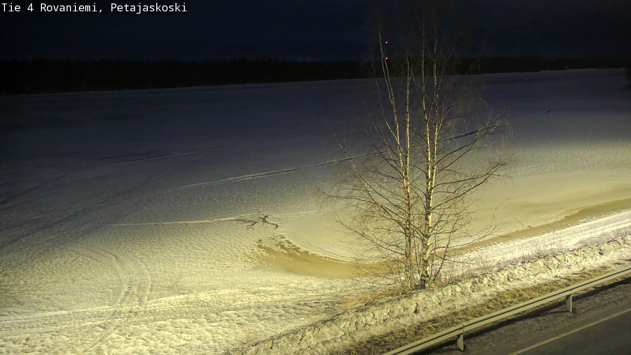 Kelikamerat Kuva Tie 4 Rovaniemi, Petäjäskoski, Rovaniemi, Lappi