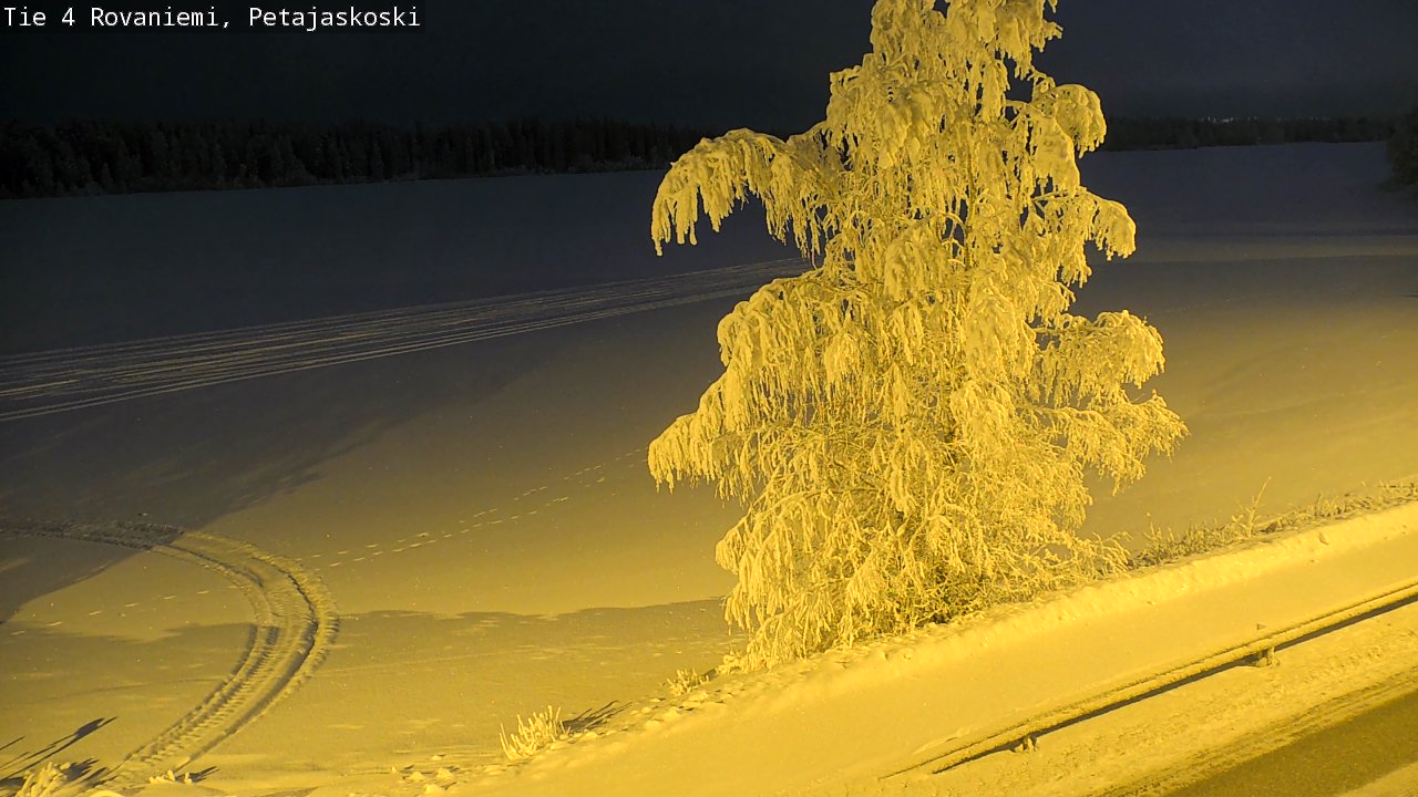 Kelikamerat Kuva Tie 4 Rovaniemi, Petäjäskoski, Rovaniemi, Lappi