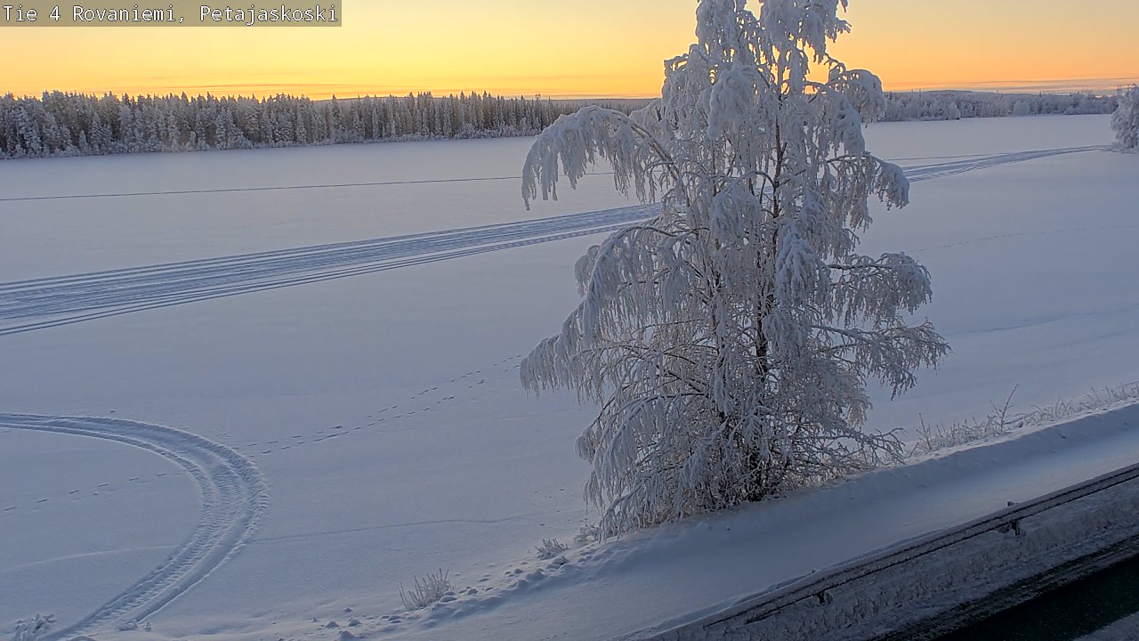 Kelikamerat Kuva Tie 4 Rovaniemi, Petäjäskoski, Rovaniemi, Lappi