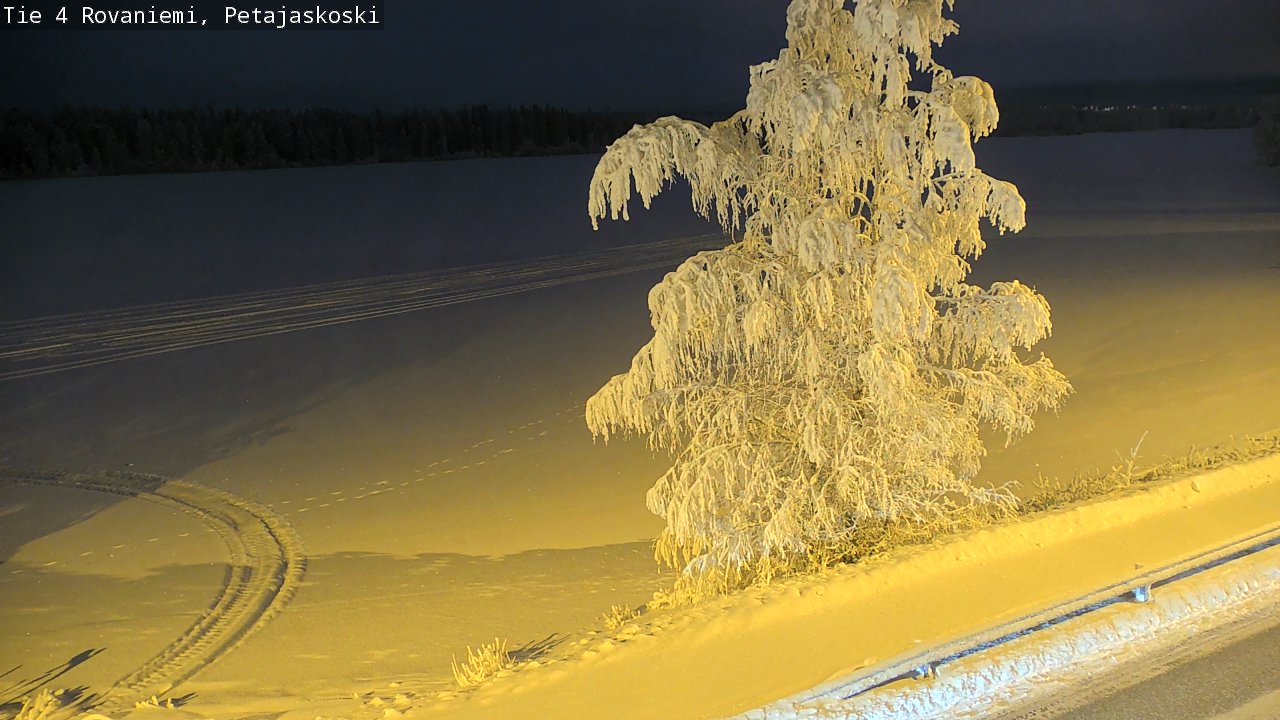 Kelikamerat Kuva Tie 4 Rovaniemi, Petäjäskoski, Rovaniemi, Lappi