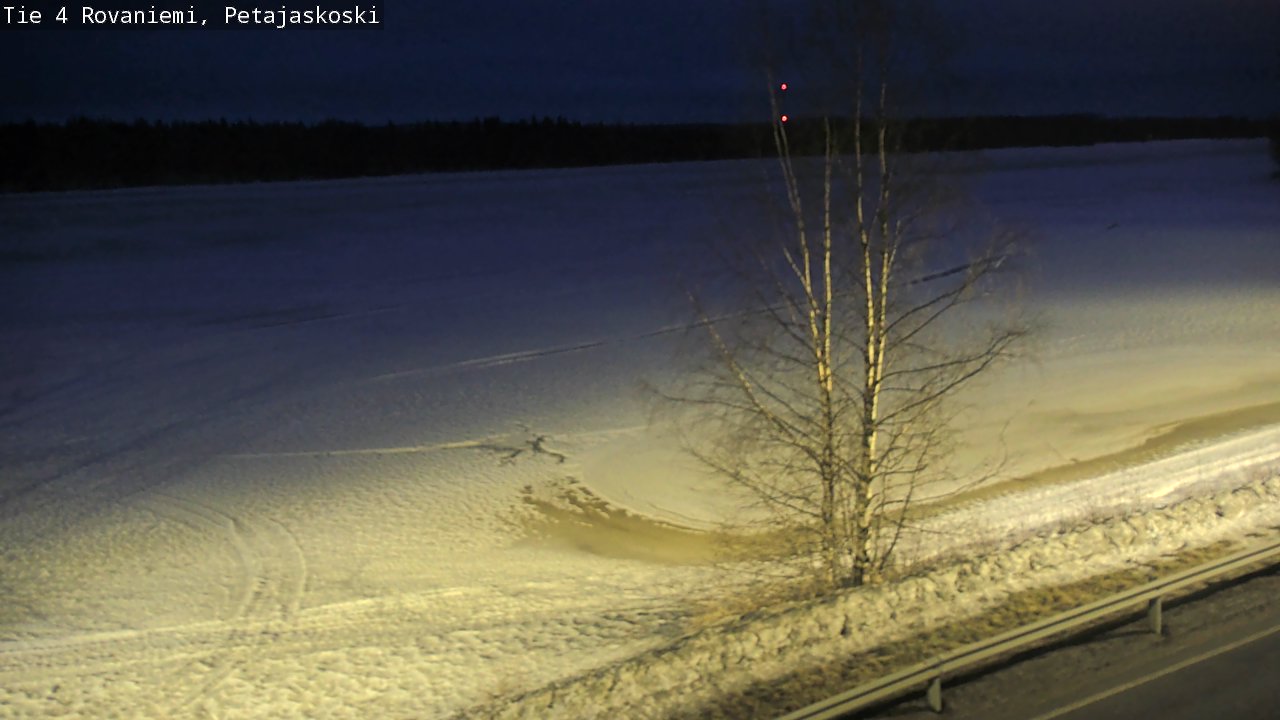 Kelikamerat Kuva Tie 4 Rovaniemi, Petäjäskoski, Rovaniemi, Lappi