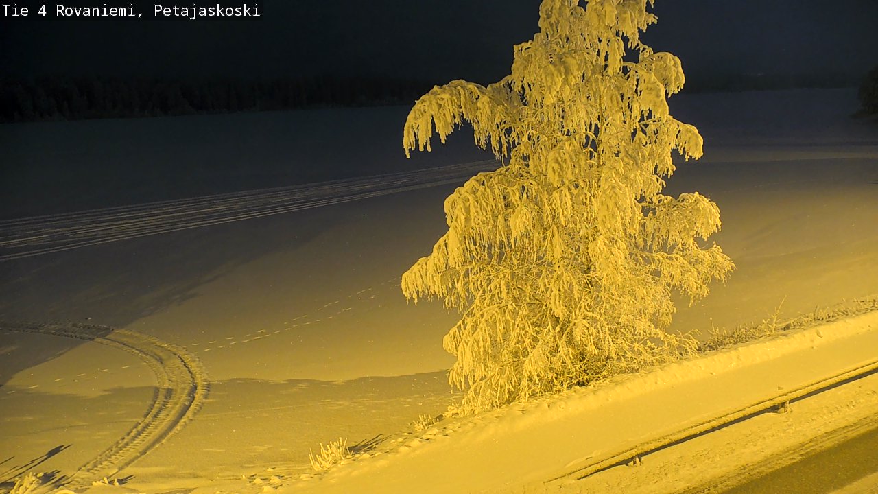 Kelikamerat Kuva Tie 4 Rovaniemi, Petäjäskoski, Rovaniemi, Lappi