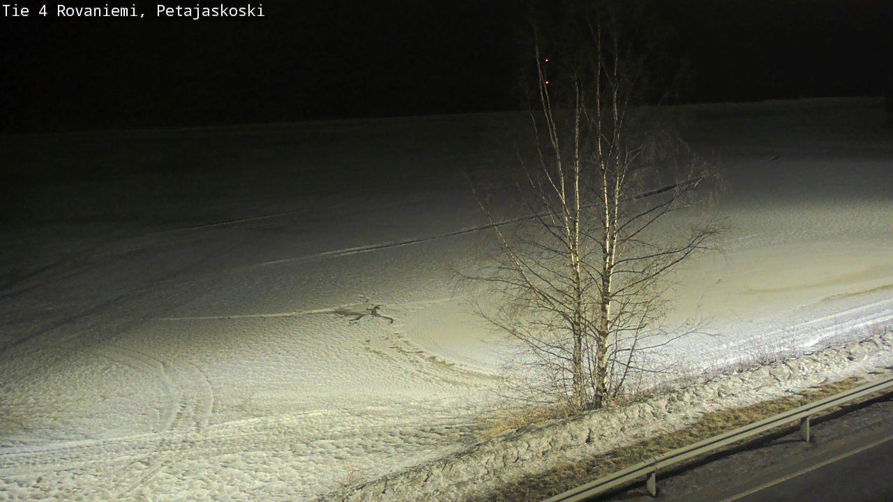 Kelikamerat Kuva Tie 4 Rovaniemi, Petäjäskoski, Rovaniemi, Lappi
